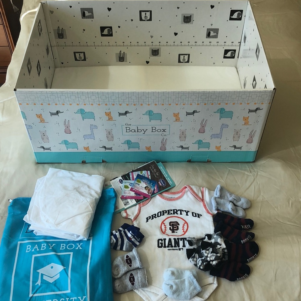 SOLD Baby Box for newborn NWT